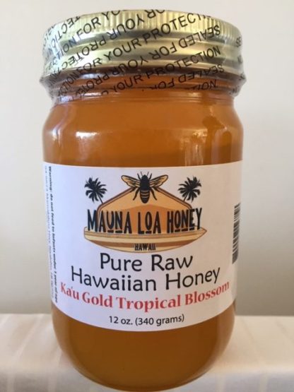 Ka'u Gold Tropical Blosssom Pure Raw Hawaiian Honey